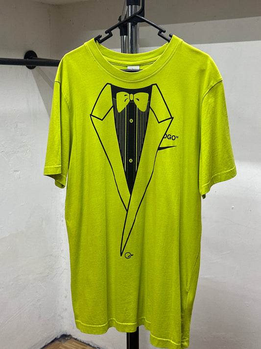NIKE X OFF - WHITE NEON DOVE "LOGO" TEE