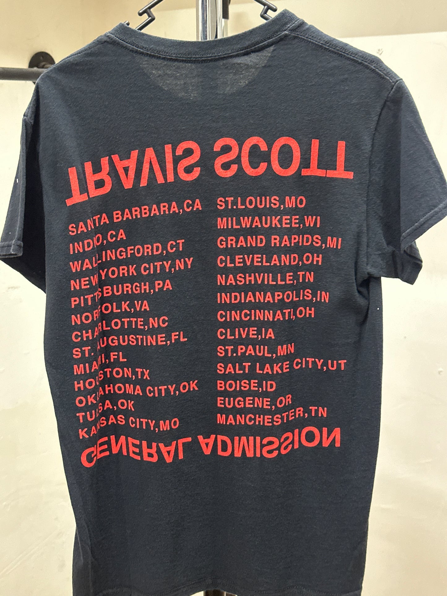 TRAVIS SCOTT BIRDS EYE VIEW TOUR TEE