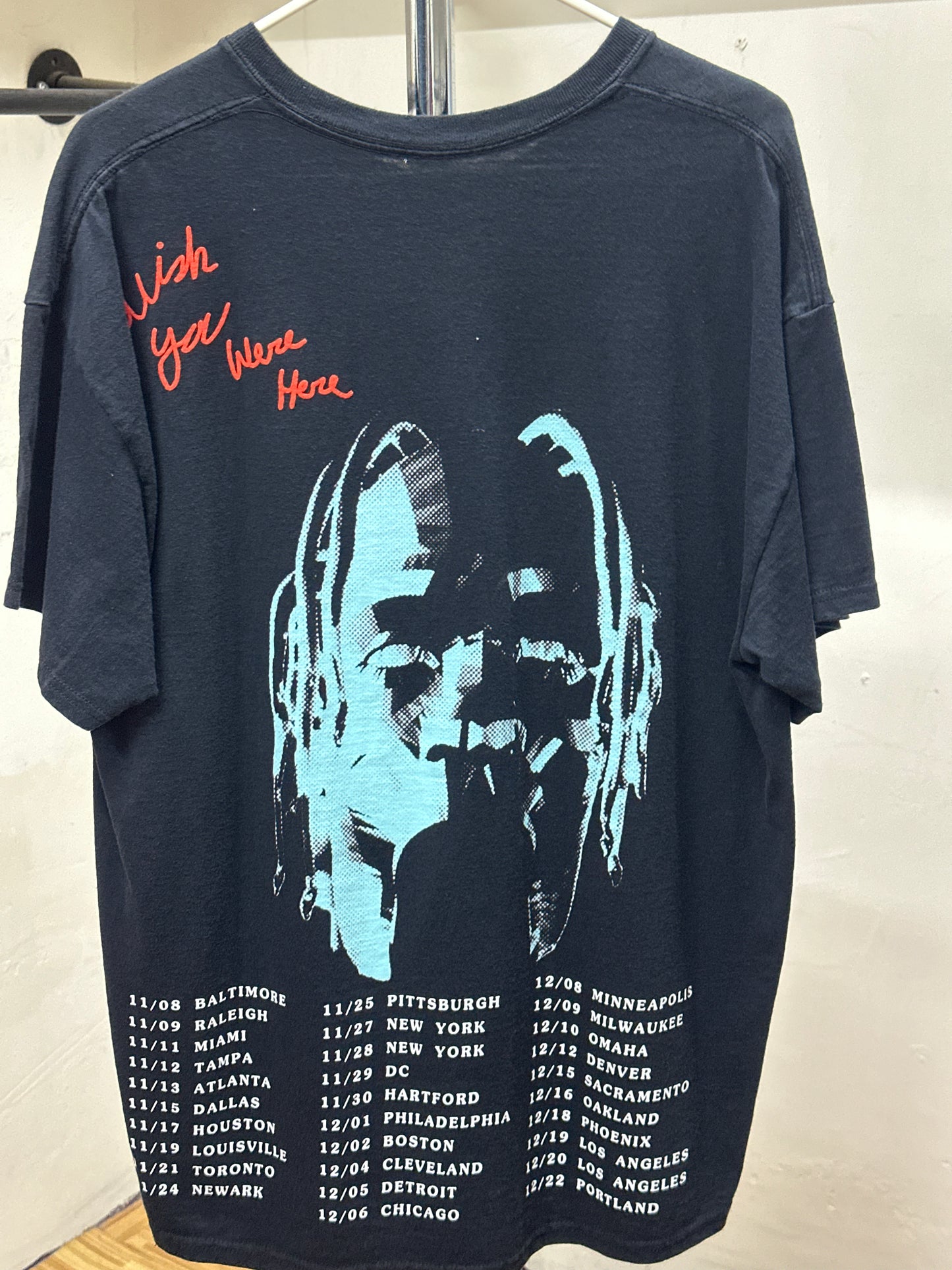 ASTROWORLD WISH YOU WERE HERE BIG FACE TEE