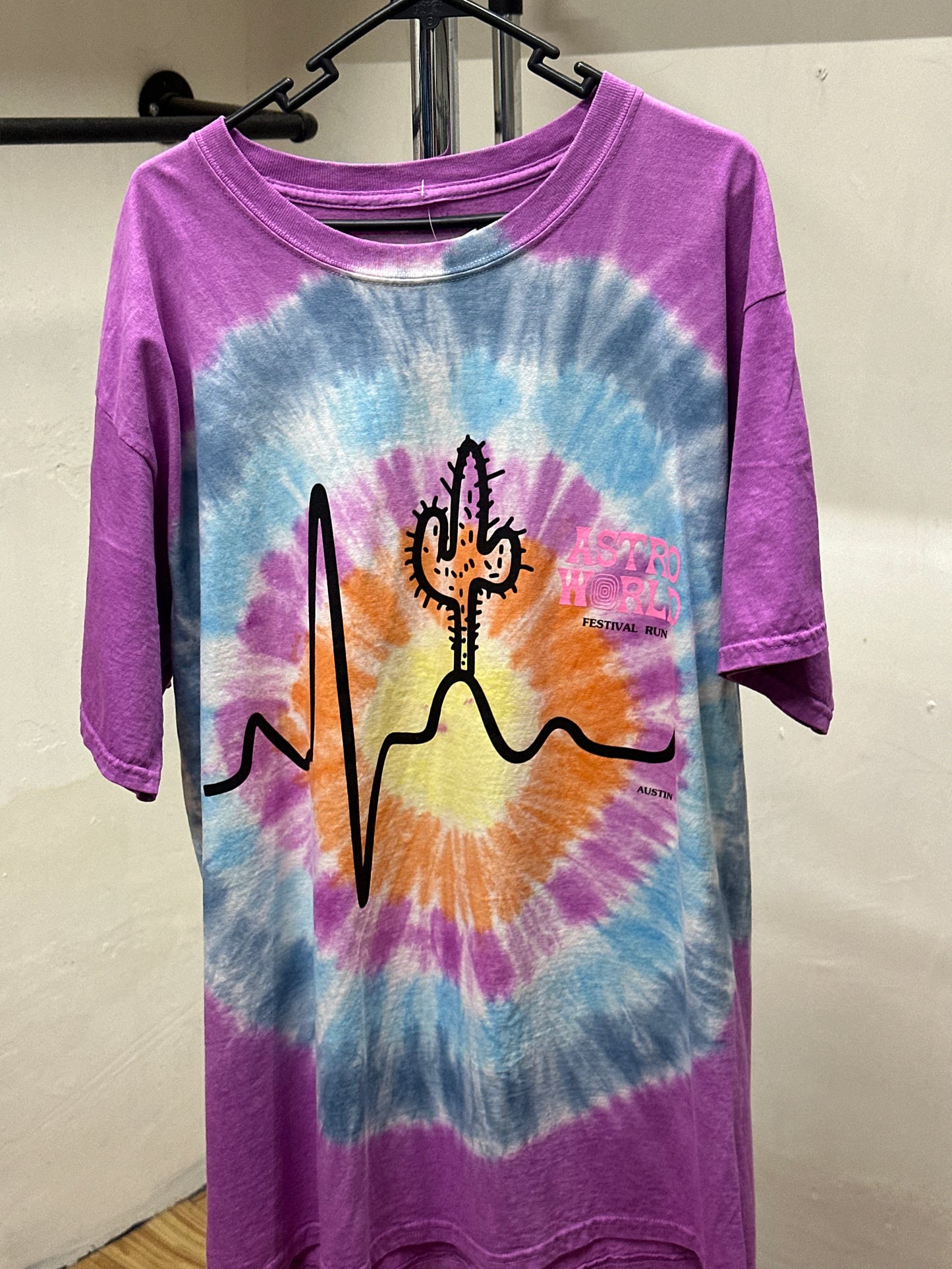 TRAVIS SCOTT ASTROWORLD NEW PULSE FEELIN ALIVE TEE