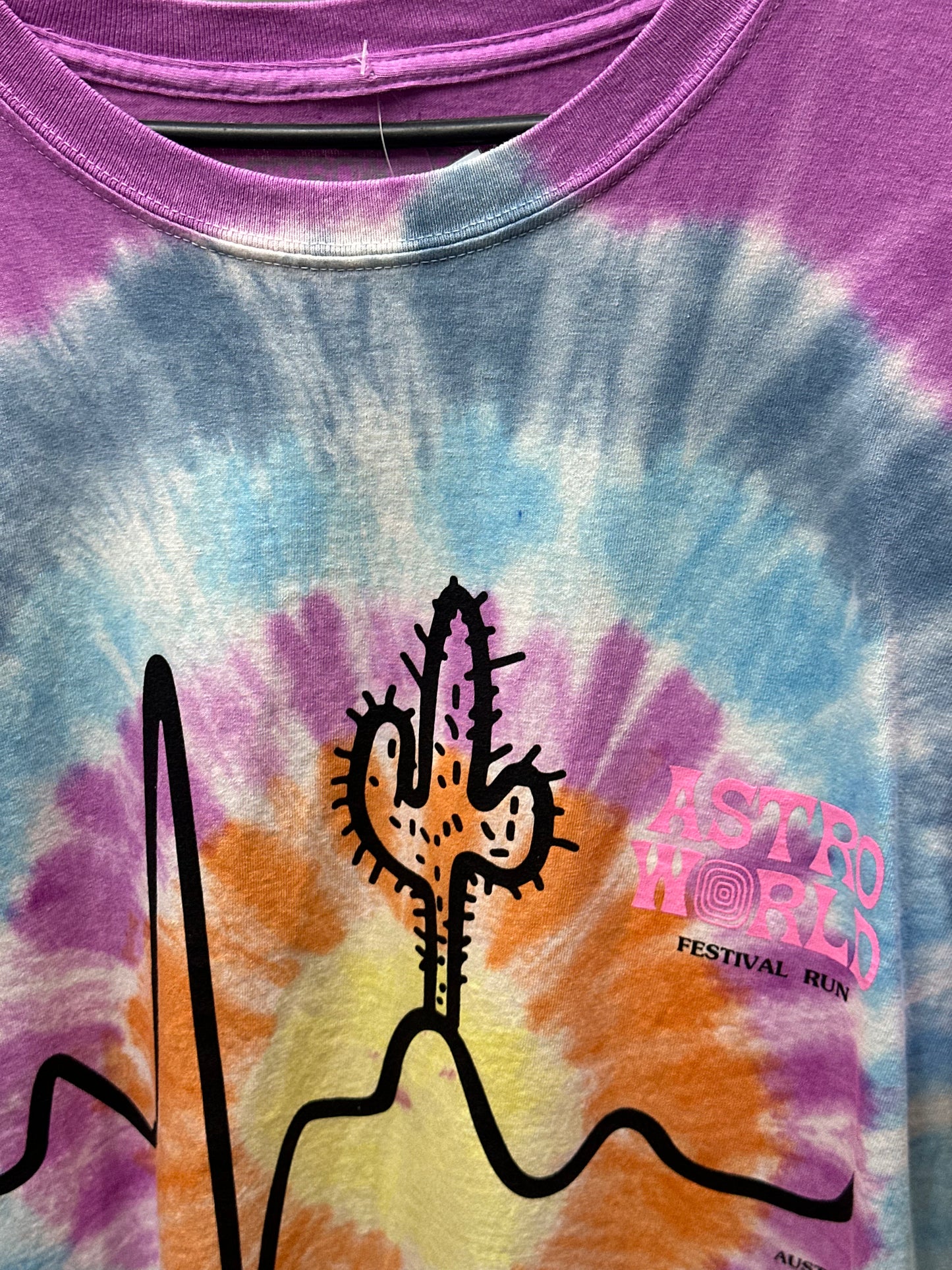 TRAVIS SCOTT ASTROWORLD NEW PULSE FEELIN ALIVE TEE
