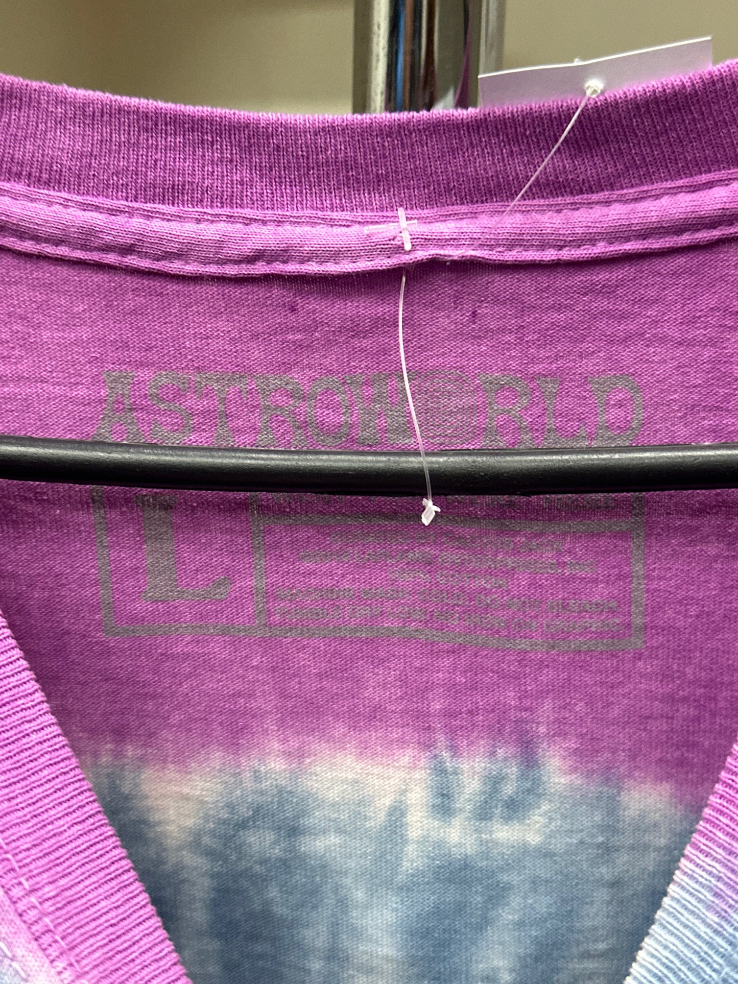 TRAVIS SCOTT ASTROWORLD NEW PULSE FEELIN ALIVE TEE