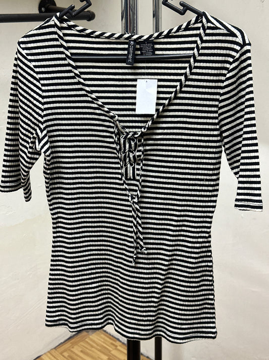 NO COMMENT B&W SHIRT