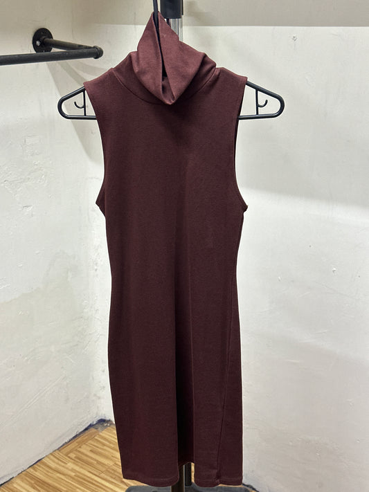 ZARA BURGUNDY DRESS
