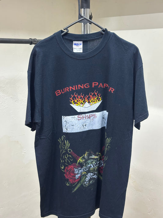BURNING PAPER SHIPS TEE