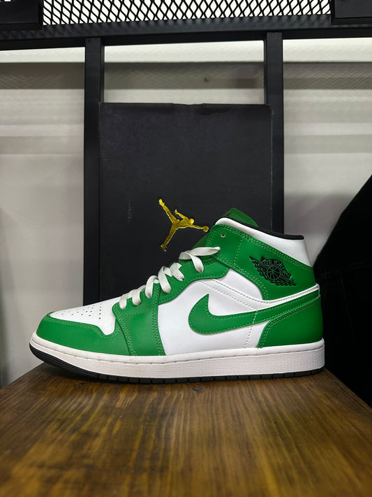 NIKE AIR JORDAN 1 MID ¨LUCKY GREEN¨