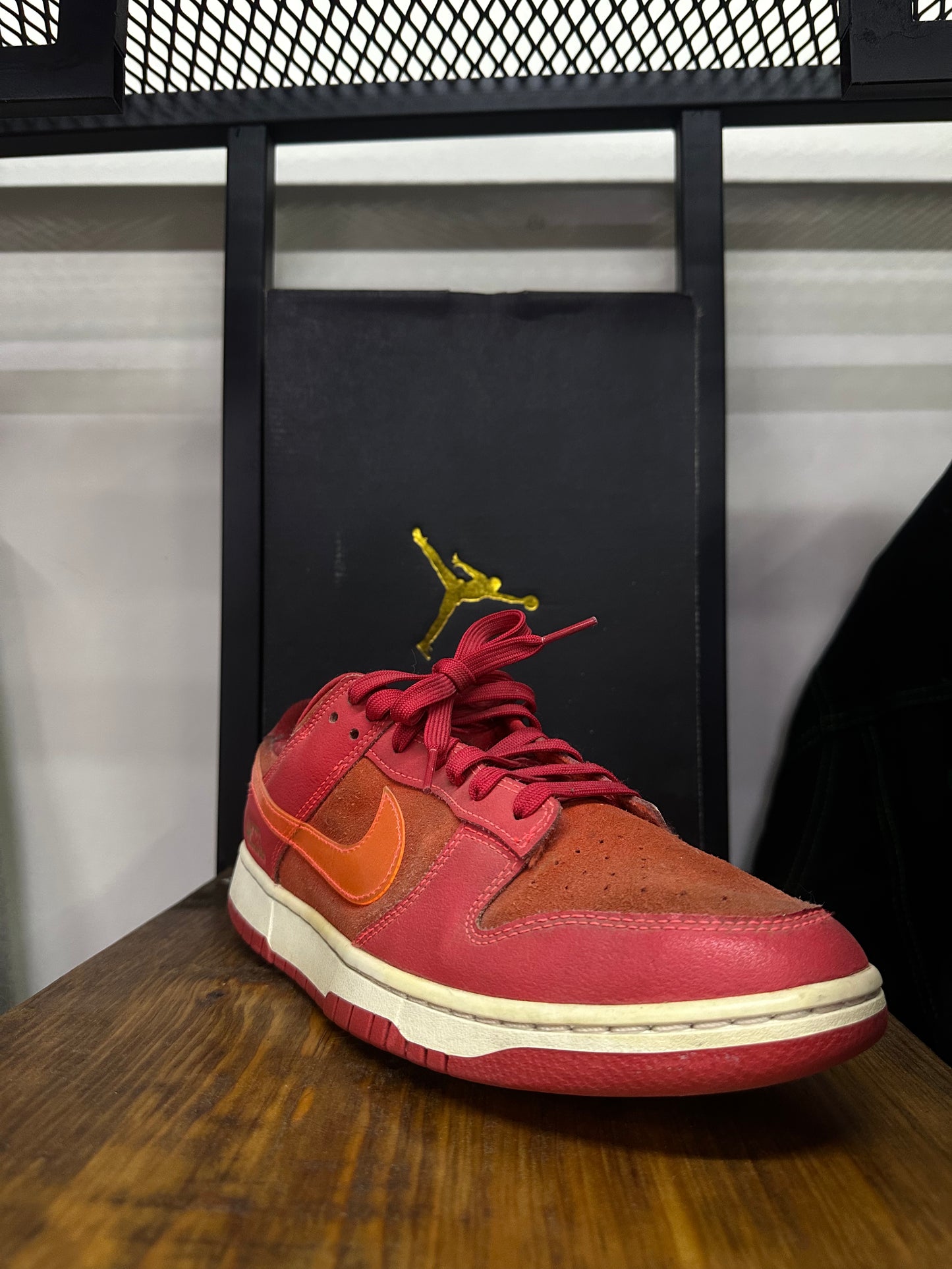 NIKE DUNK "ATL" RED SNEAKERS
