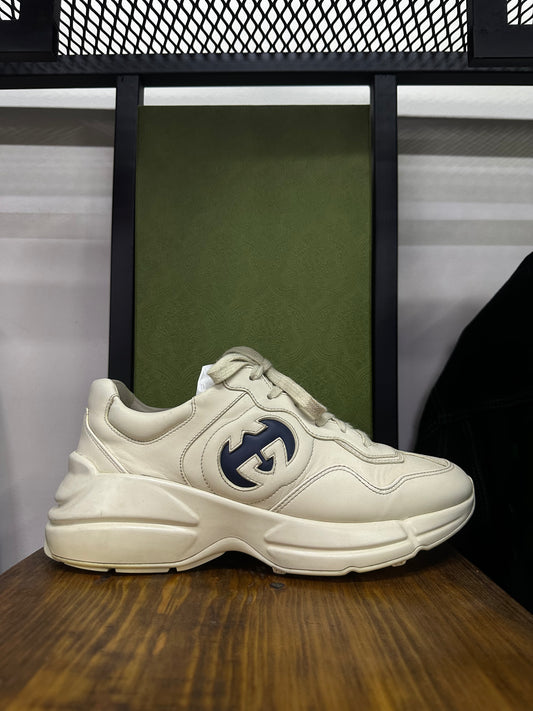 GUCCI RHYTON INTERLOCKING G SNEAKERS