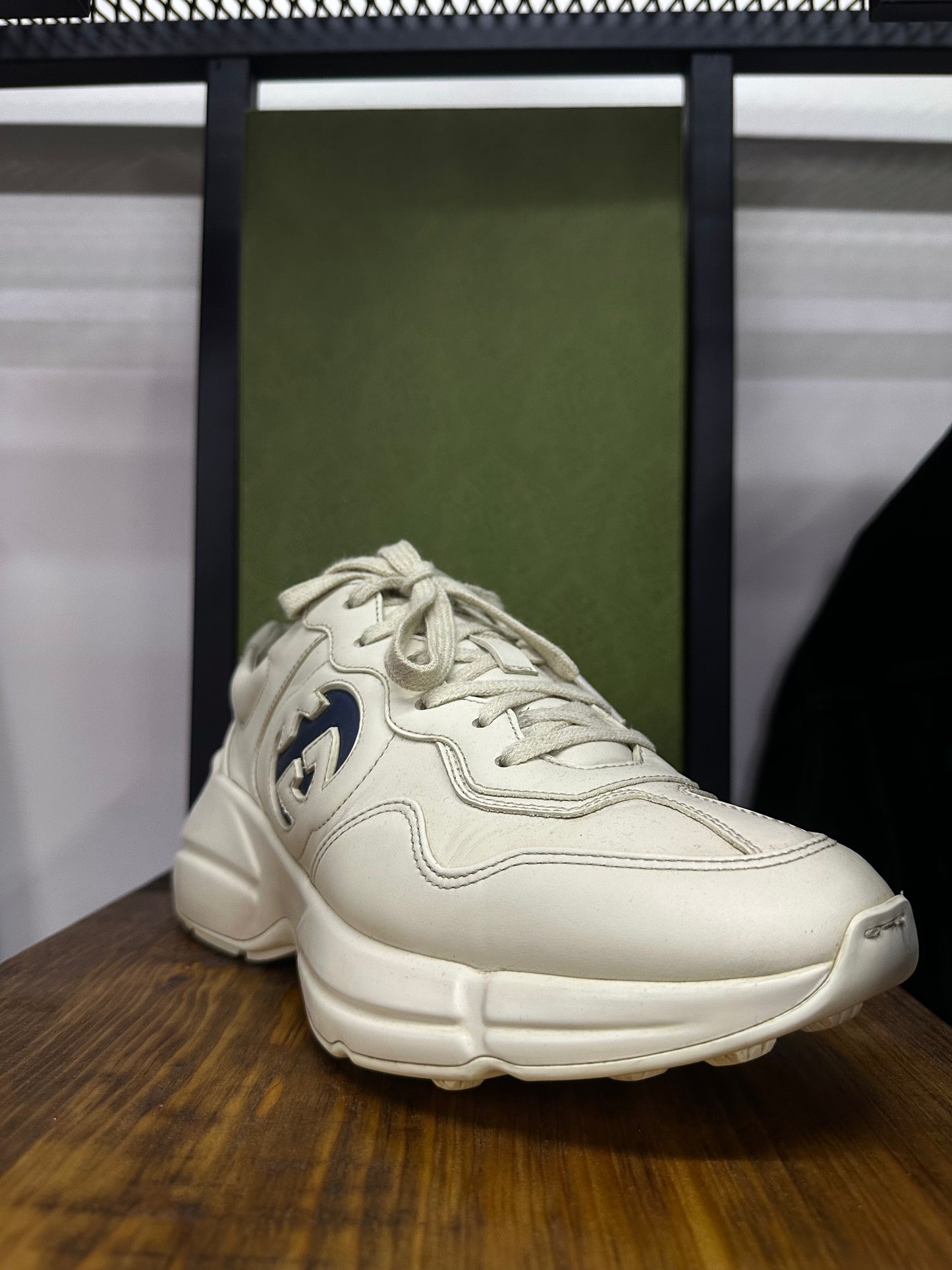 GUCCI RHYTON INTERLOCKING G SNEAKERS