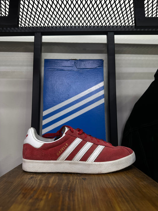 ADIDAS GAZELLE RED SNEAKERS