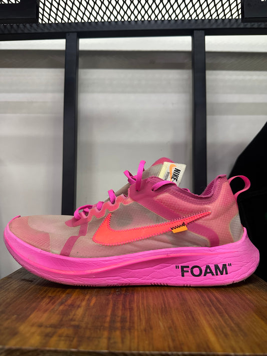 NIKE X OFF WHITE ZOOM FLY SNEAKERS