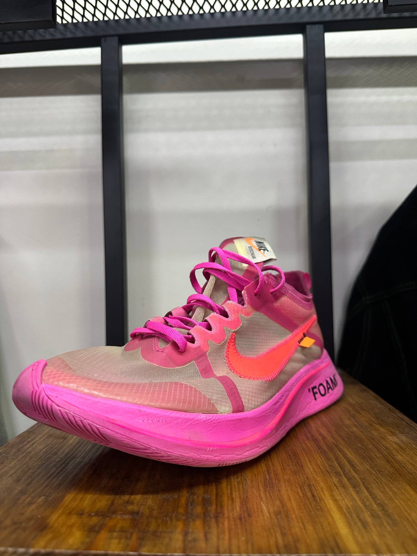 NIKE X OFF WHITE ZOOM FLY SNEAKERS