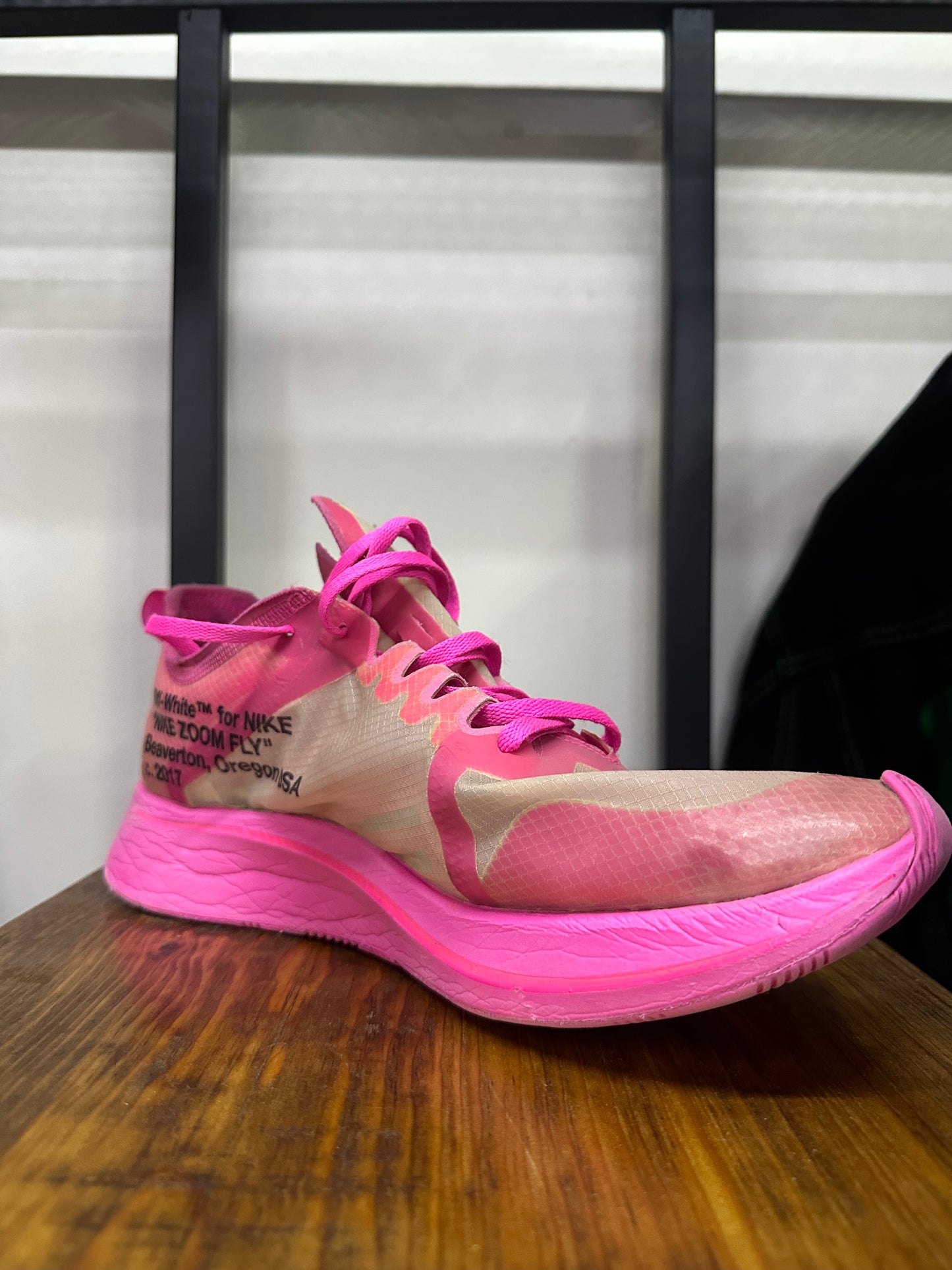 NIKE X OFF WHITE ZOOM FLY SNEAKERS