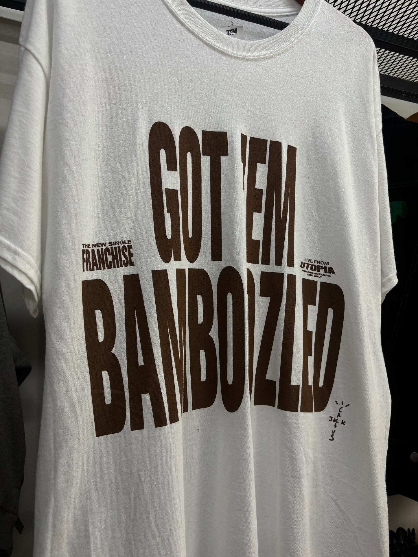 TRAVIS SCOTT UTOPIA "GOT 'EM BABOOZLED" TEE