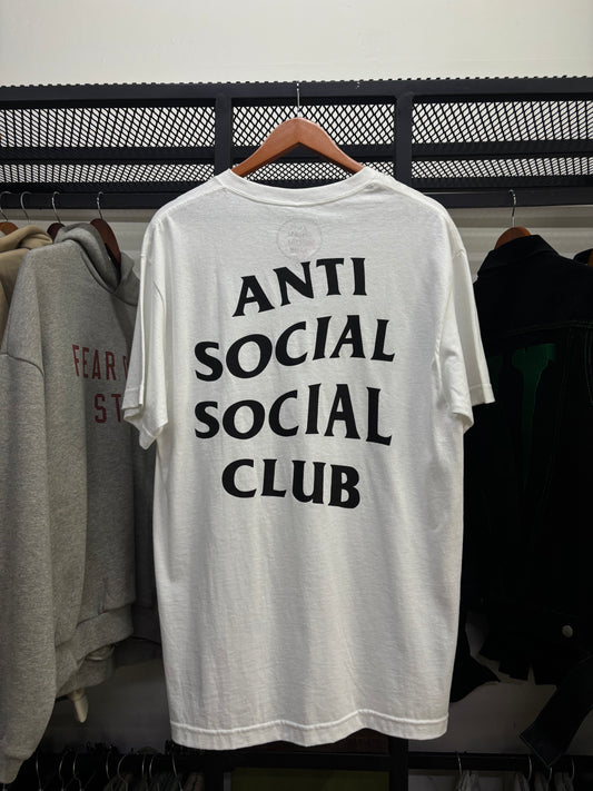 ANTI SOCIAL SOCIAL CLUB WHITE SNEAKER TEE