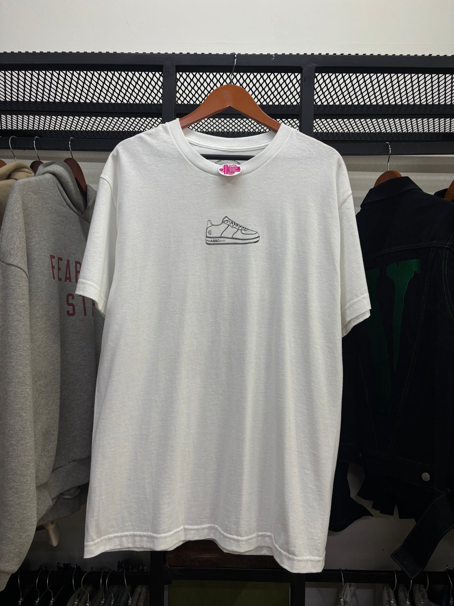 ANTI SOCIAL SOCIAL CLUB WHITE SNEAKER TEE