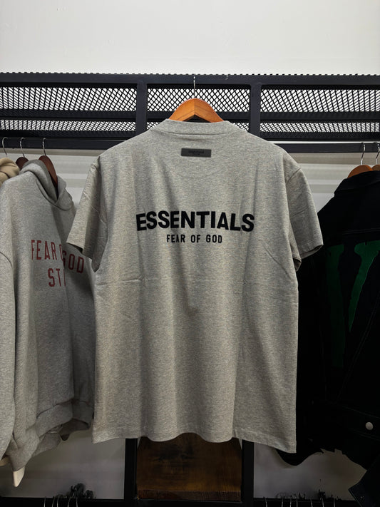 ESSENTIALS FEAR OF GOD DARK OATMEAL TEE