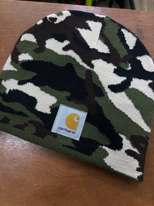 CARHARTT CAMO BEANIE