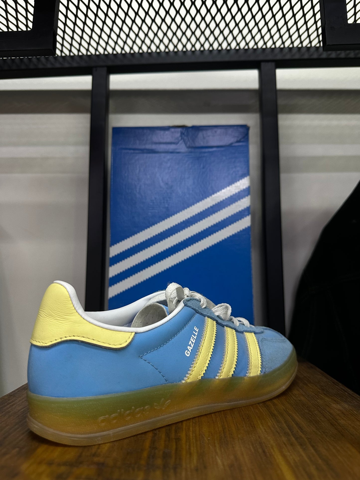 ADIDAS GAZELLE BABY BLUE SNEAKERS