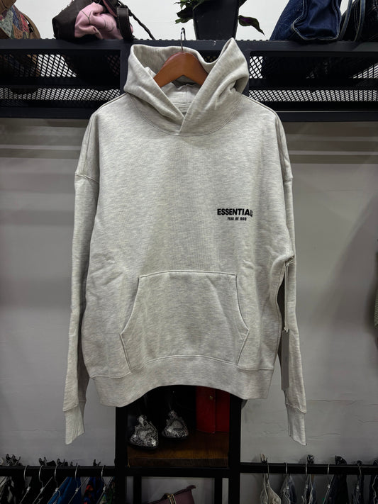 ESSENTIALS FEAR OF GOD LIGTH OATMEAL HOODIE