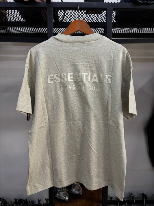 ESSENTIALS FEAR OF GOD HEATHER STONE SS25 TEE