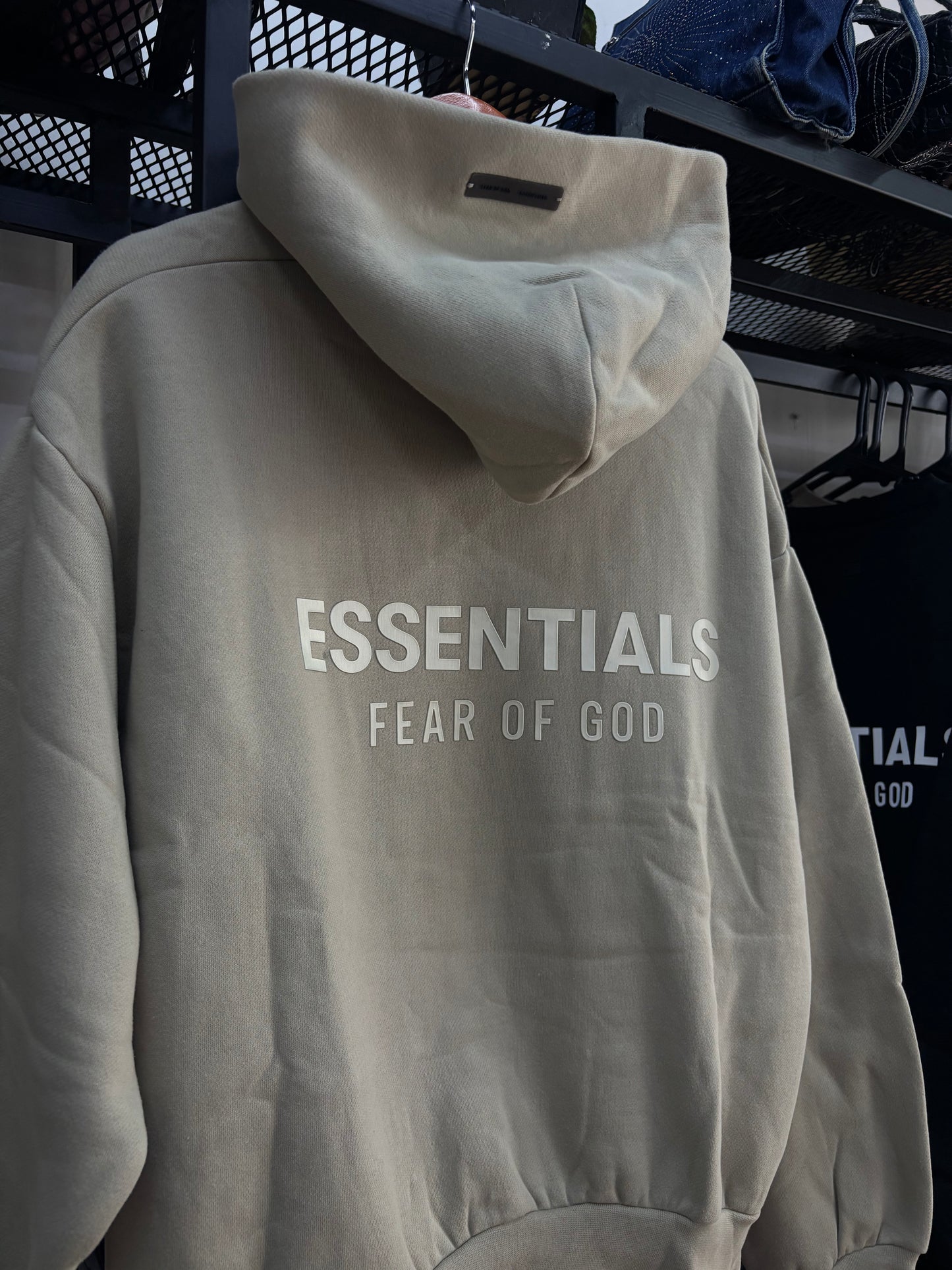 ESSENTIALS FEAR OF GOD ABBY STONE SS25 HOODIE