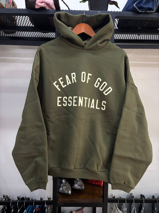 ESSENTIALS FEAR OF GOD MARINE SS24 HOODIE