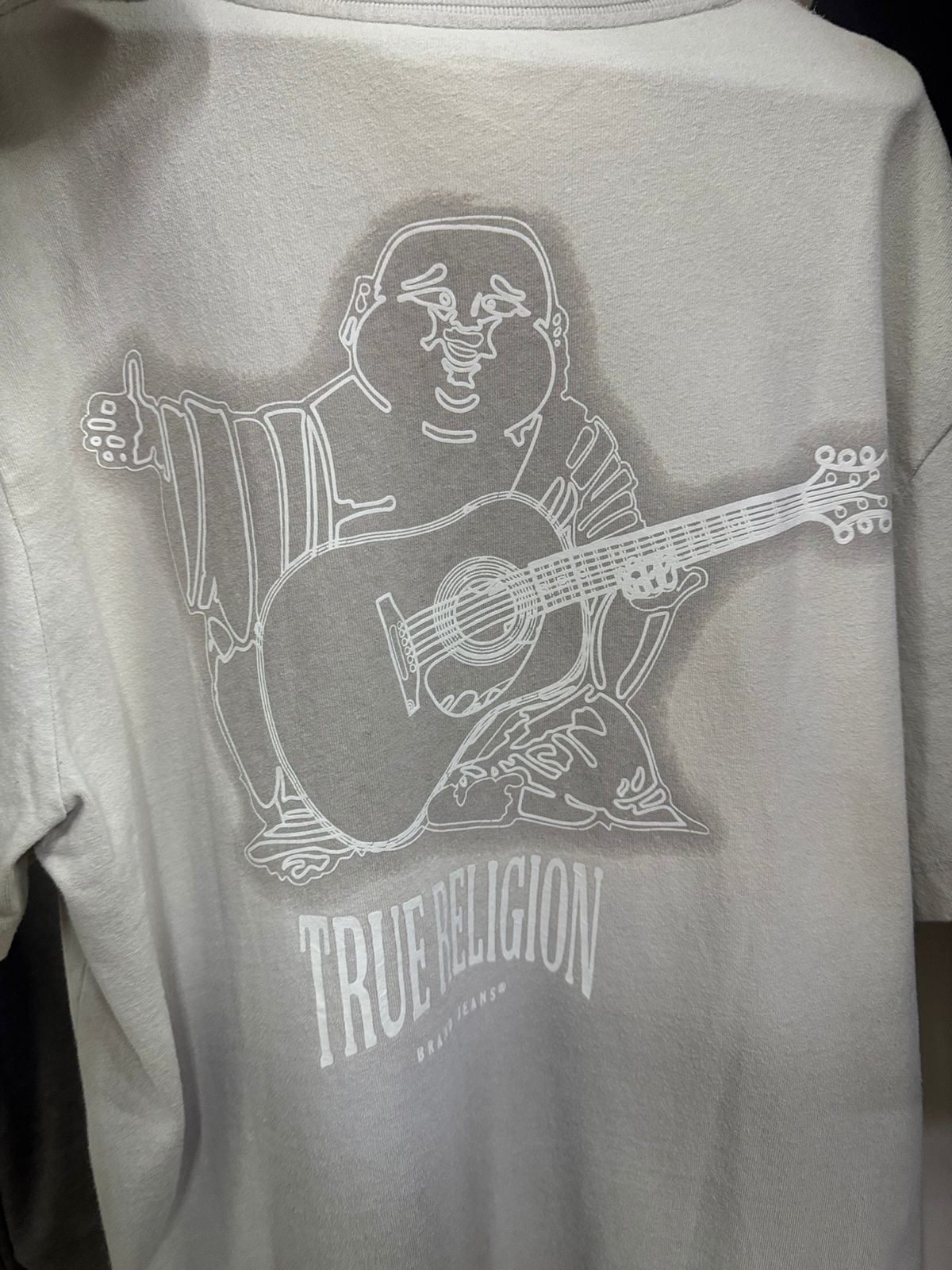 True Religion Light Beige Tee
