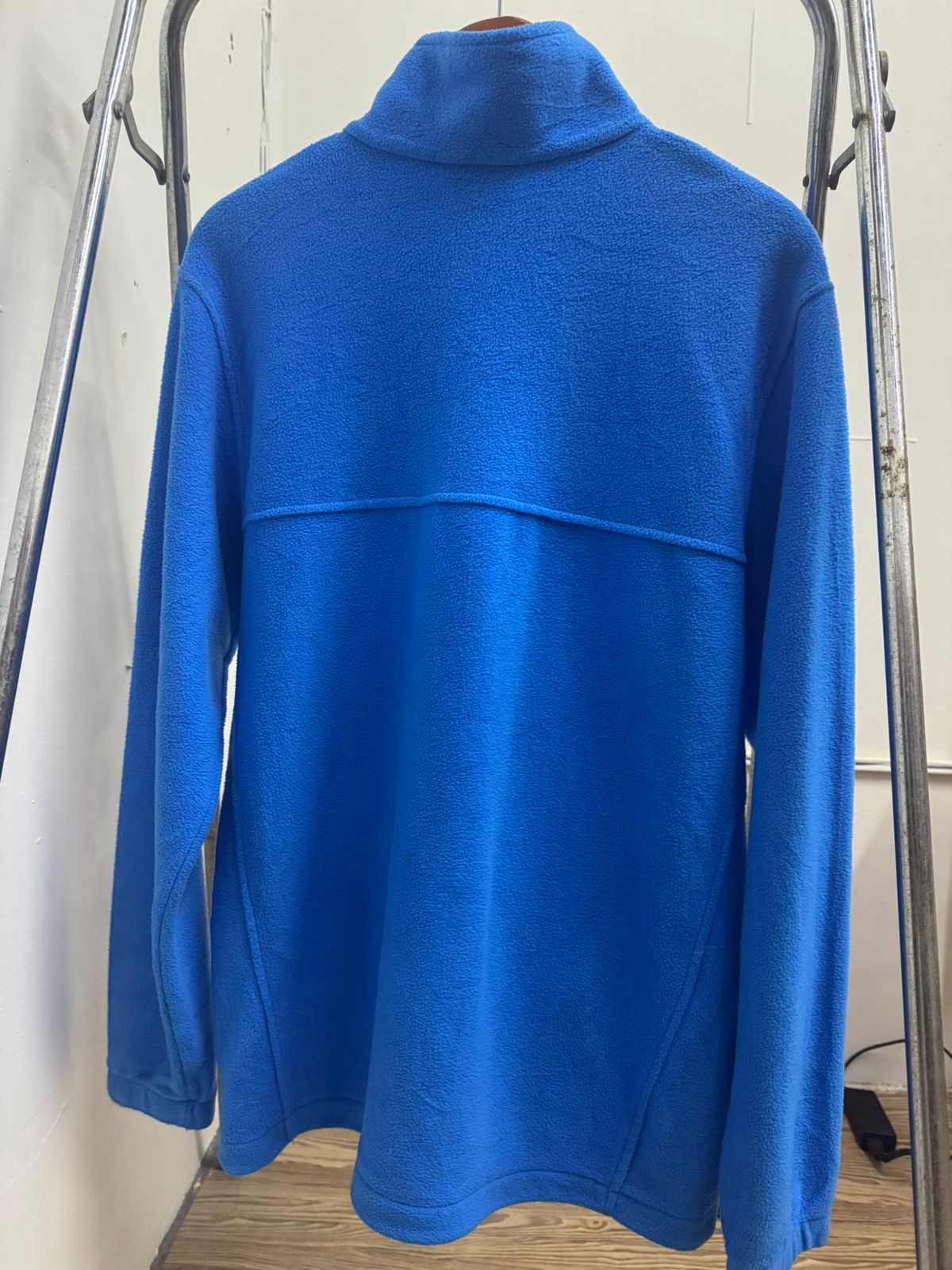 Columbia Bright Blue High Neck Sip-Up Sweater