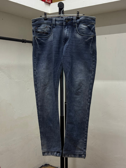 Diesel Washed Blue Denim Skinny Jeans