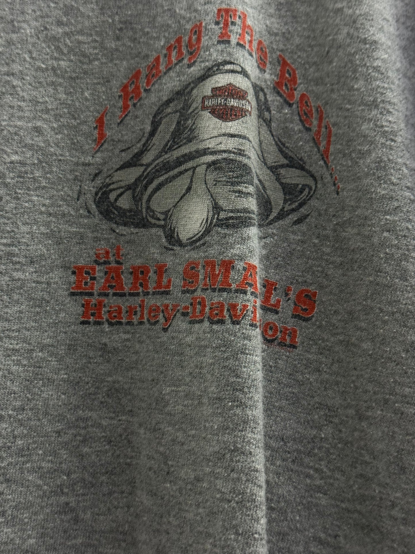 Harley Davidson Earl Small's Light Gray Tee