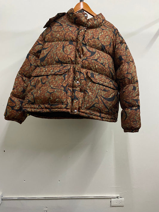 The North Face Brown Camo Puffer Jacket