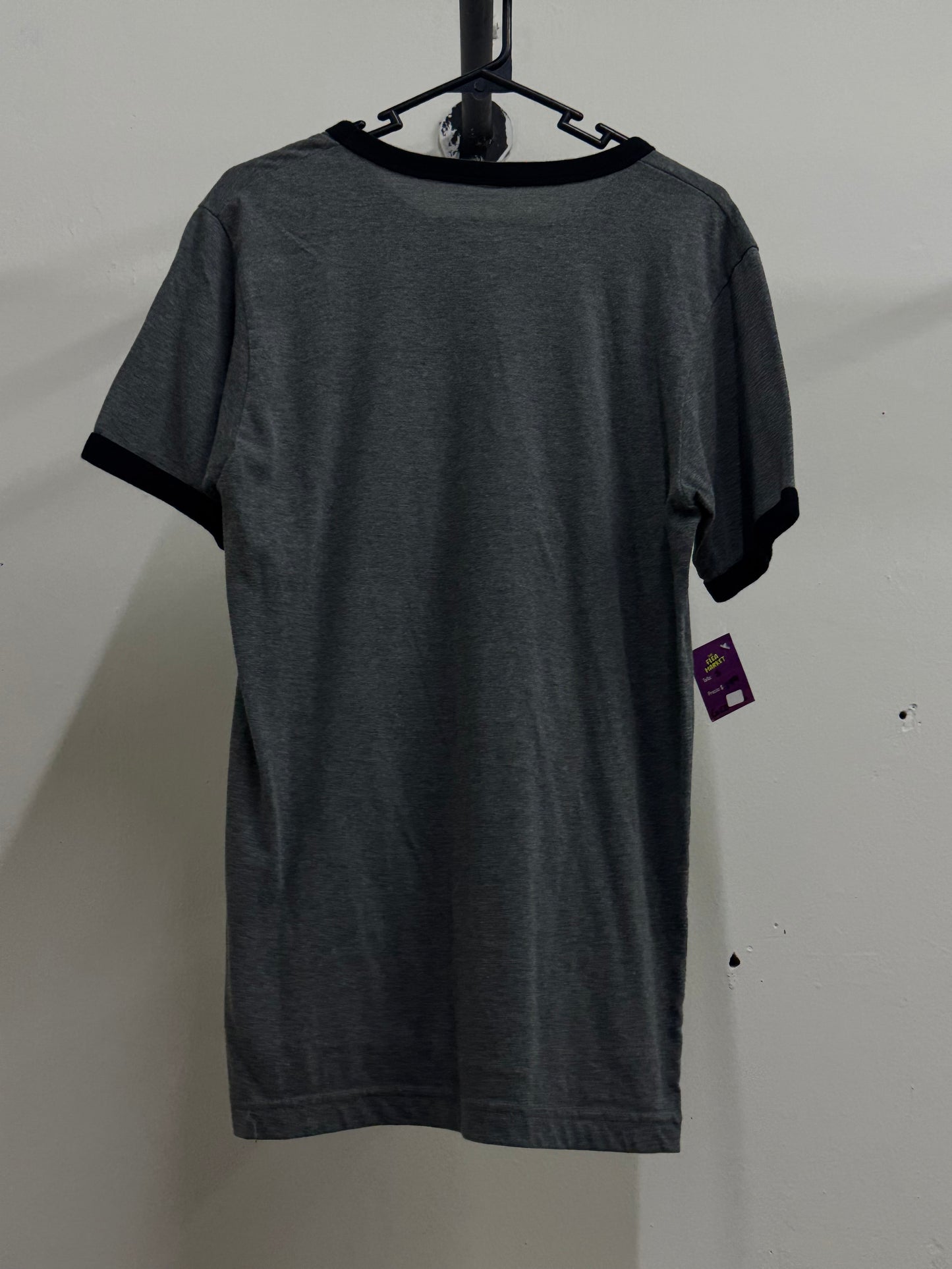 Retro Print Dark Gray Tee