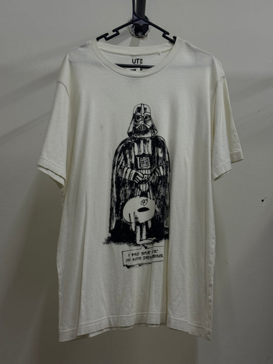 Star Wars Darth Vader White Tee
