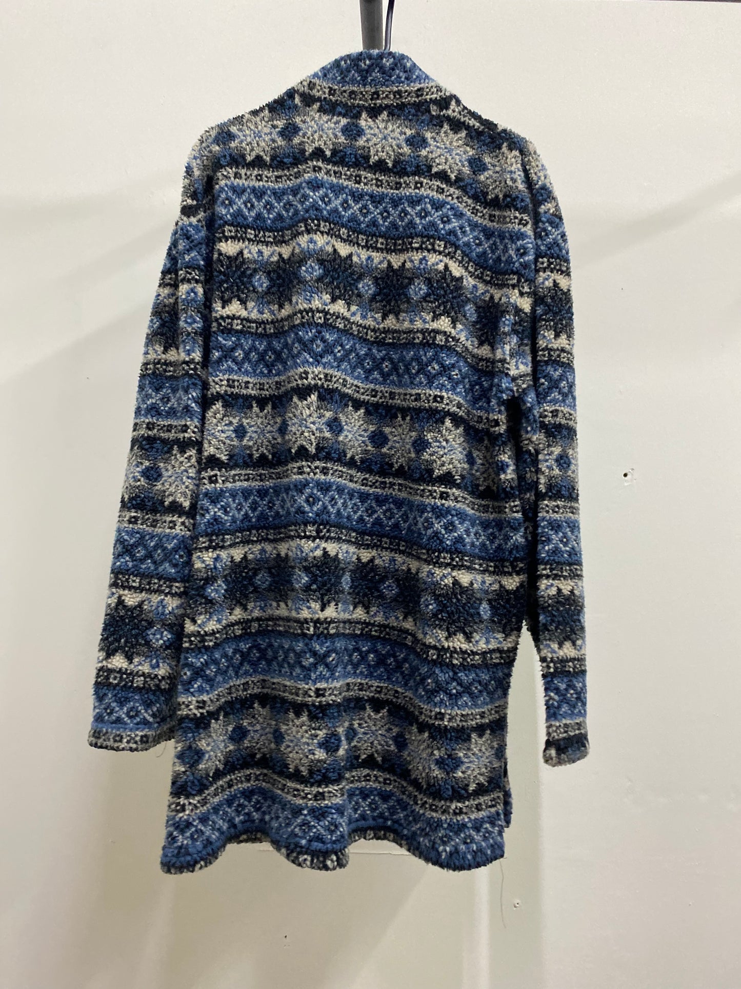Cross Roads Zip-Up Sweater