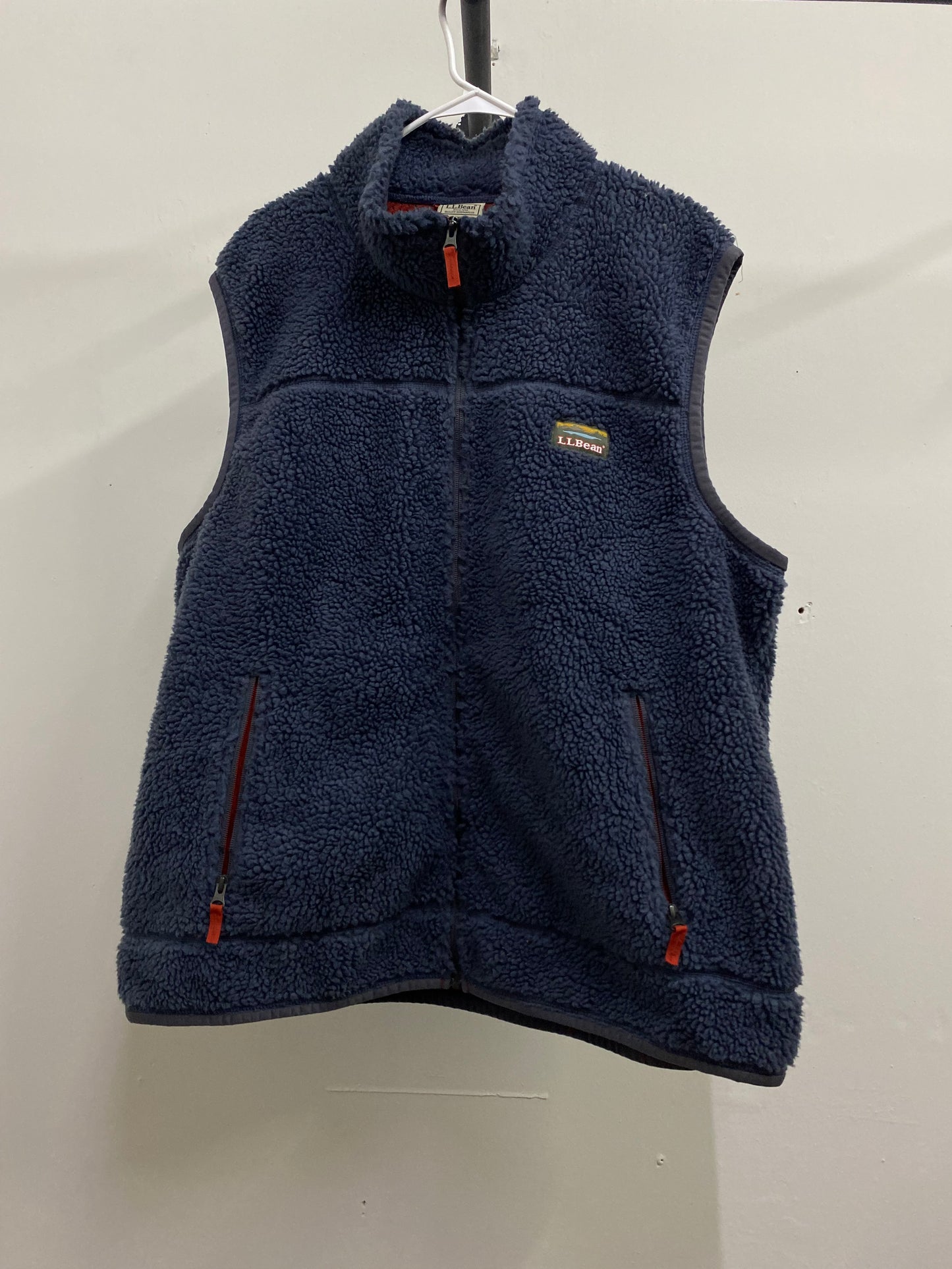 LLBean Deep Blue Vintage Vest