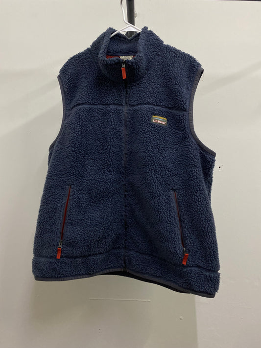 LLBean Deep Blue Vintage Vest