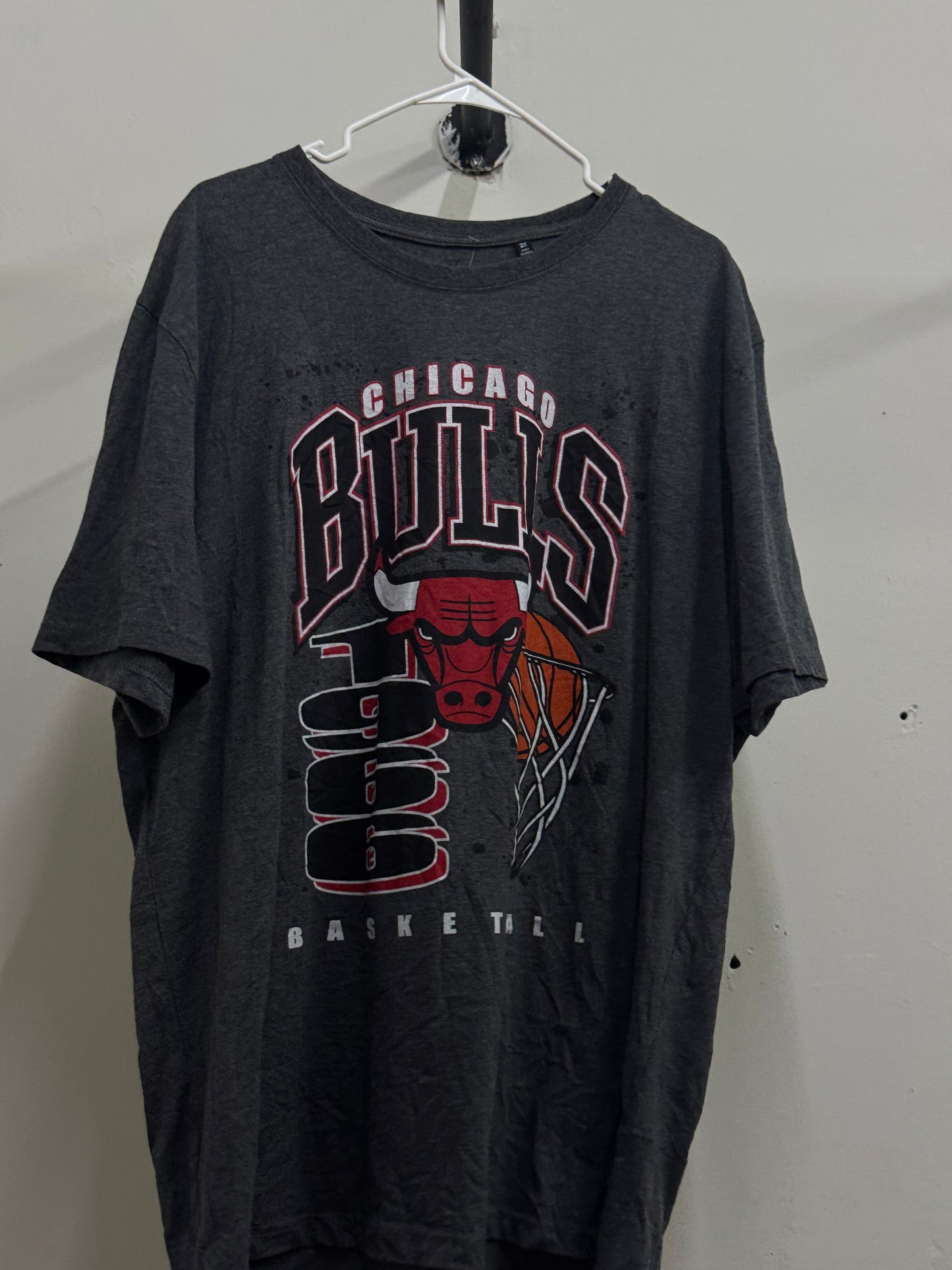 Chicago Bulls 1966 Dark Gray Tee