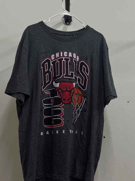 Chicago Bulls 1966 Dark Gray Tee