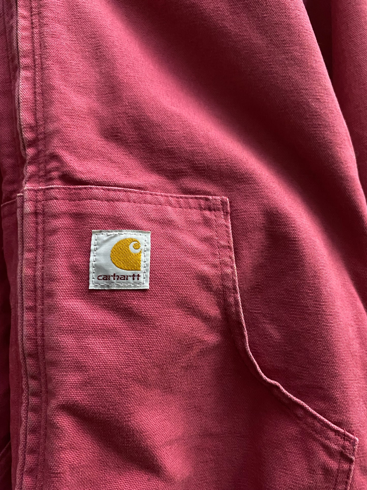 Carhartt Dusty Pink Zip-Up Hoodie