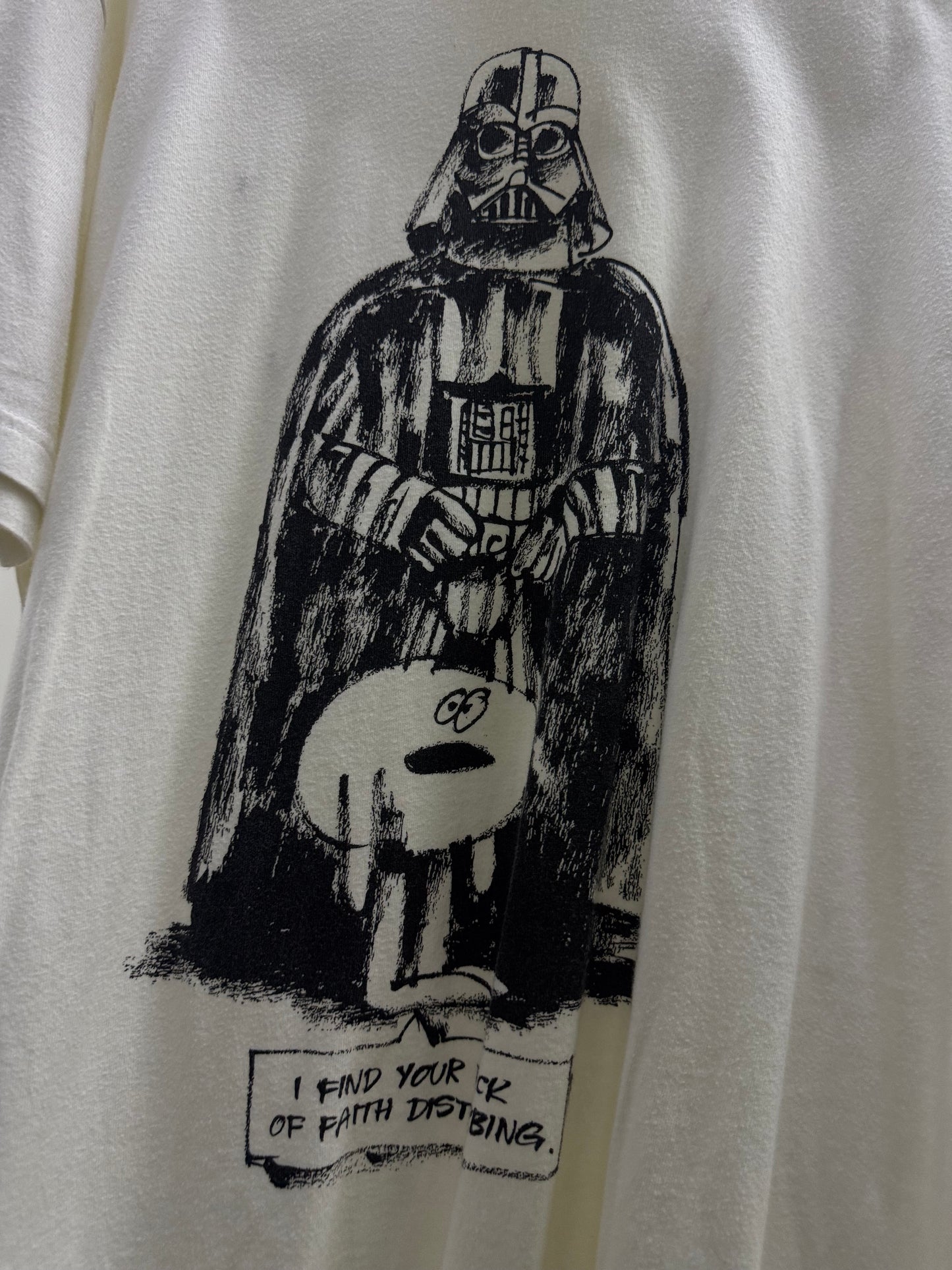 Star Wars Darth Vader White Tee