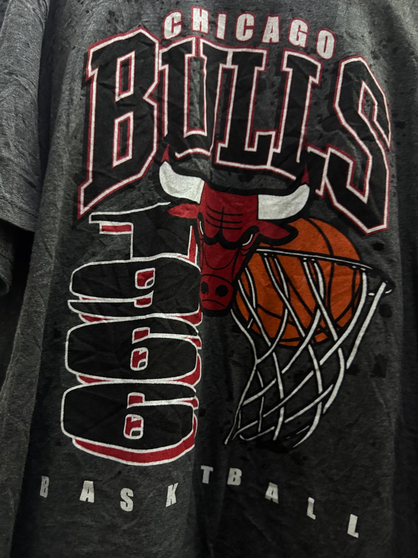 Chicago Bulls 1966 Dark Gray Tee