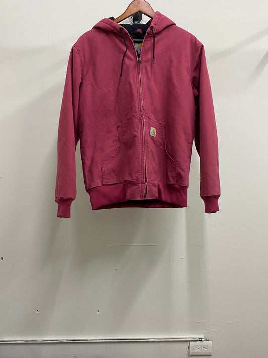 Carhartt Dusty Pink Zip-Up Hoodie