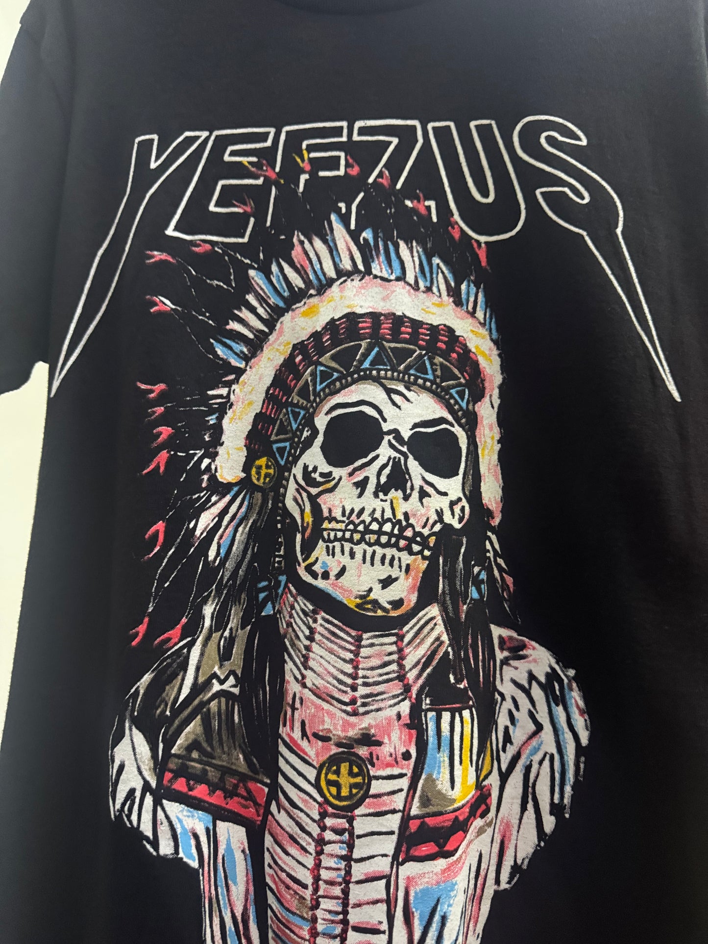 Yeezus Native American Black Tee
