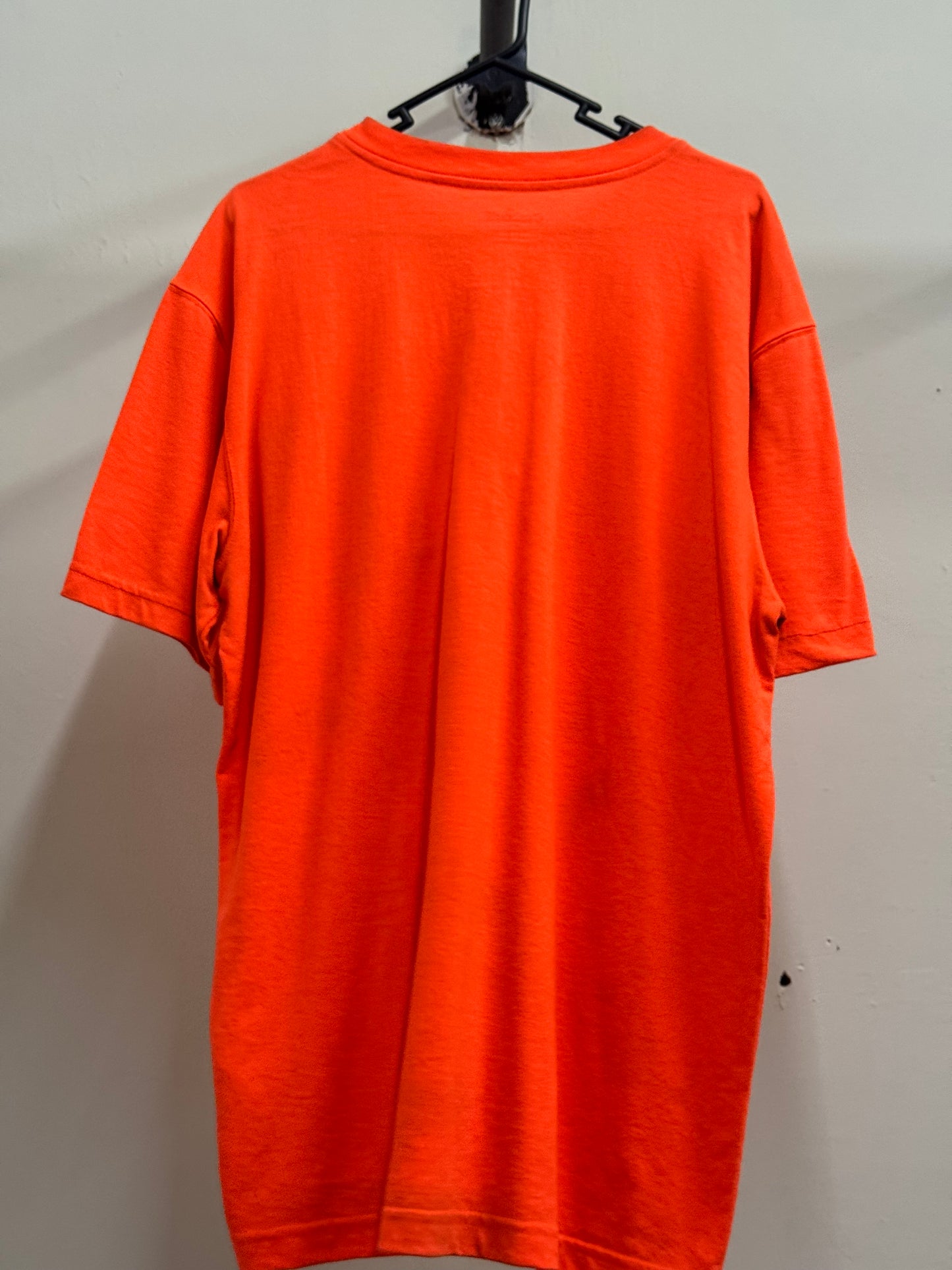 Carhartt Bright Orange Button Up Shirt
