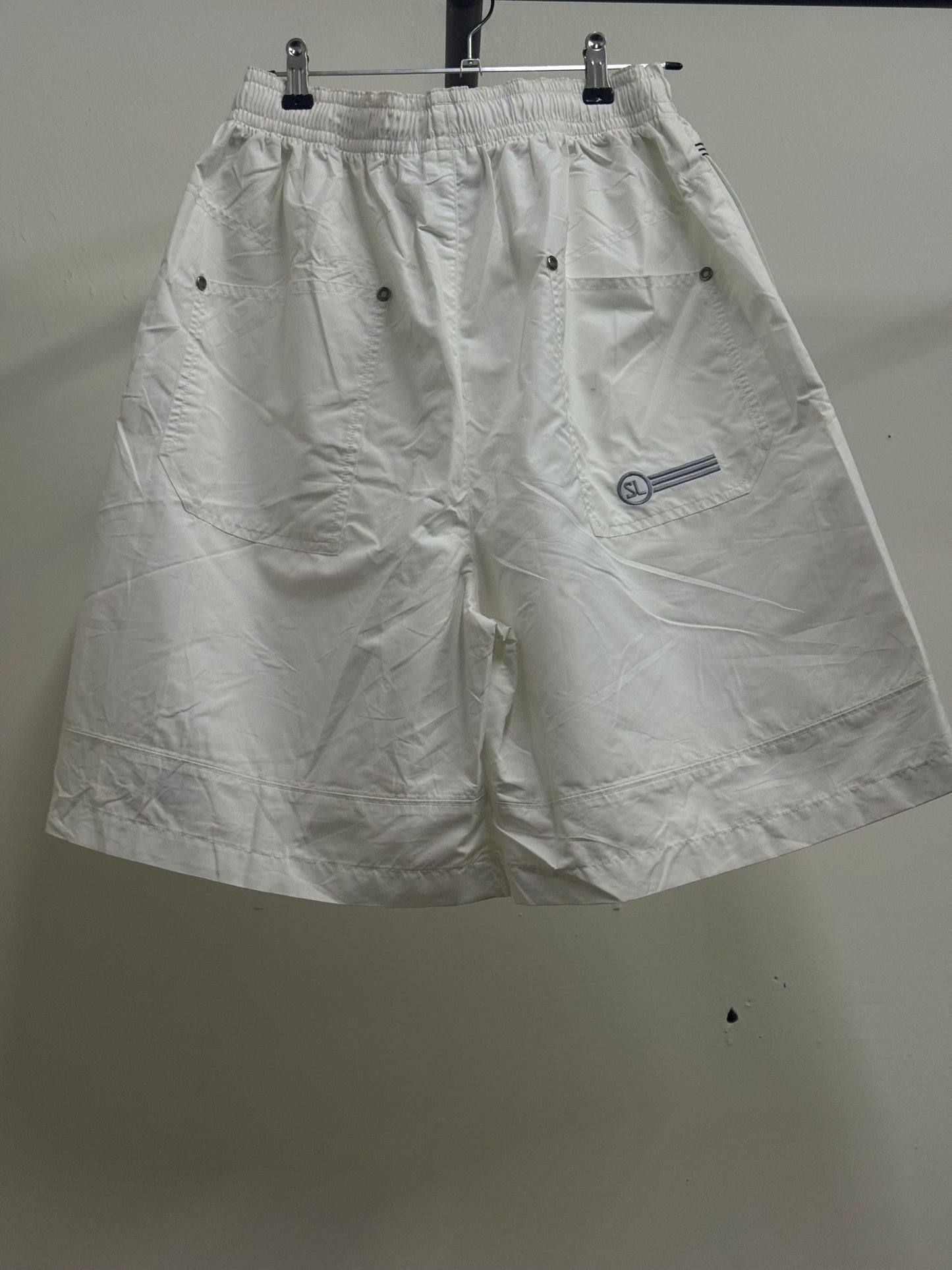 Adidas White Cargo Jorts