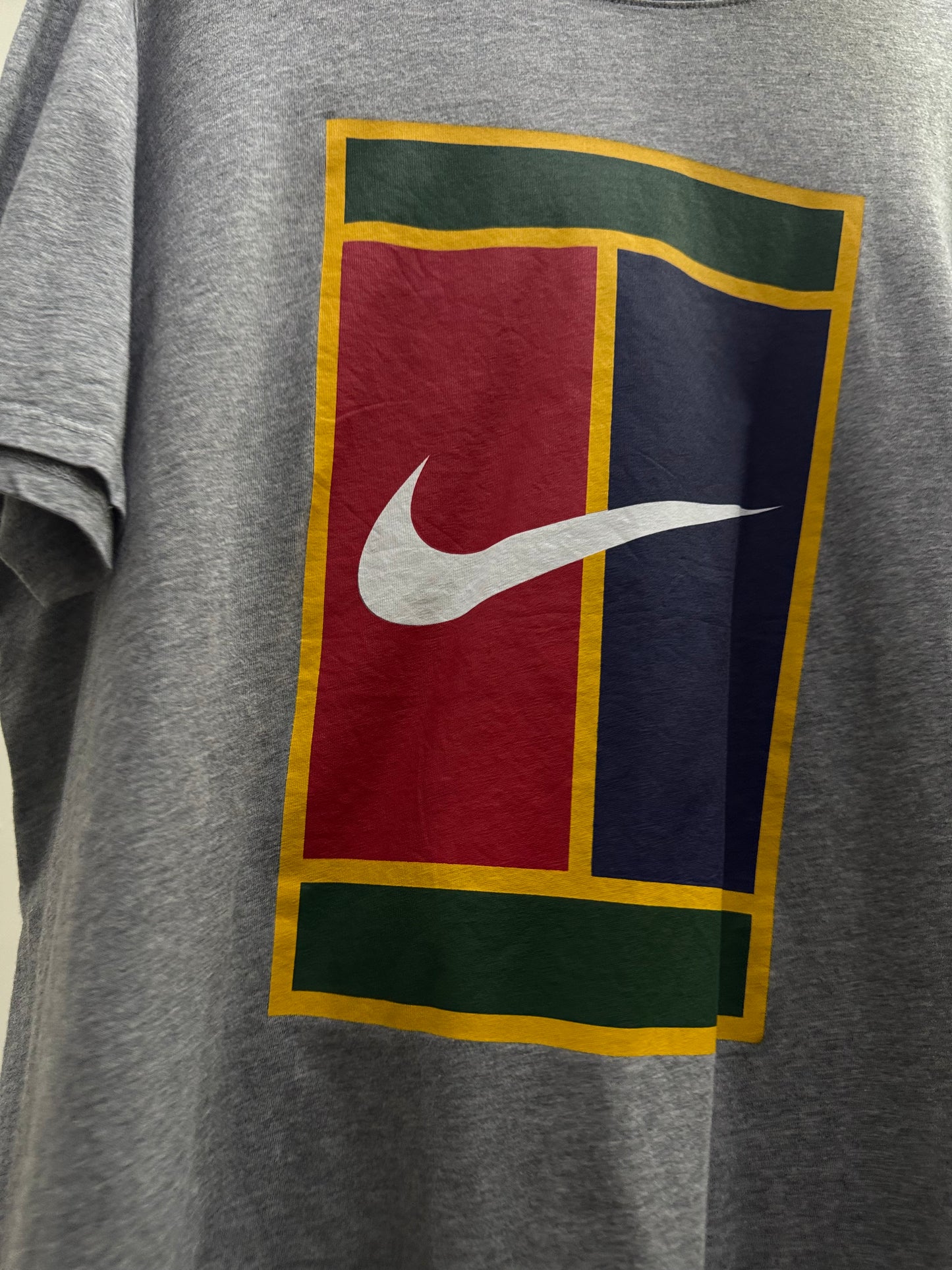 Nike Big Logo Gray Tee