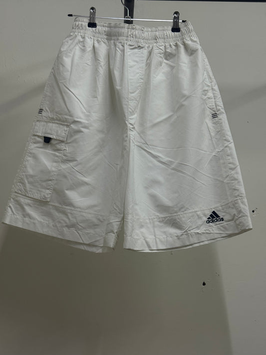 Adidas White Cargo Jorts