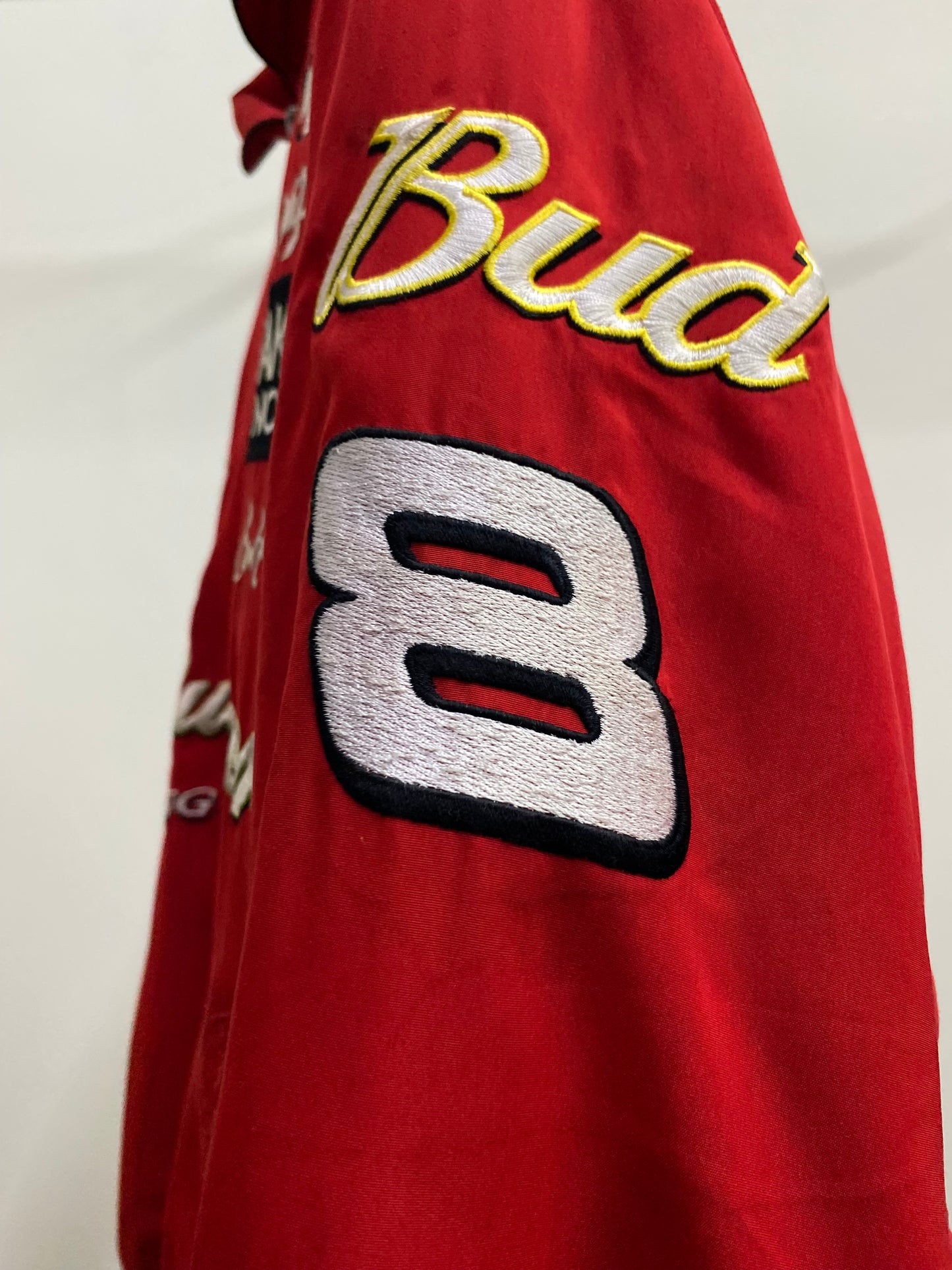 Nascar Winston Cup Series Red Zip-Up Jacket