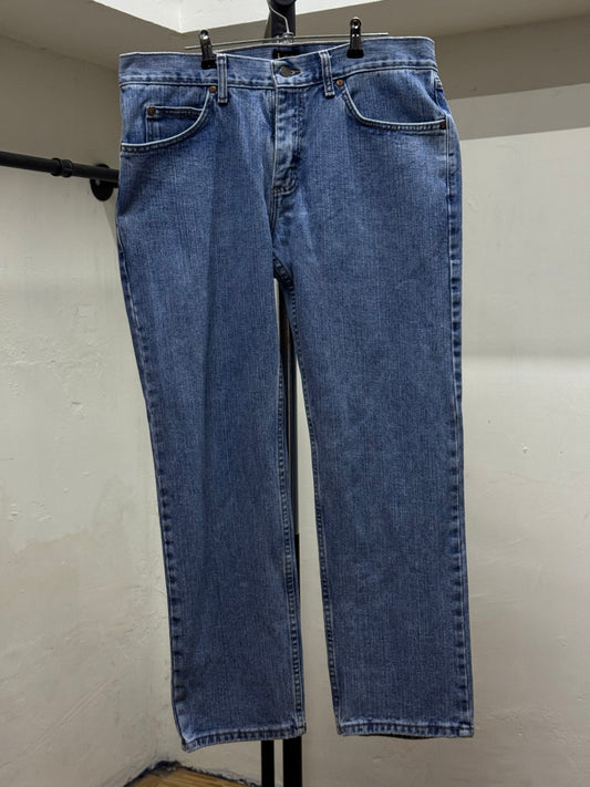 Lee Regular Fit Blue Denim Jeans
